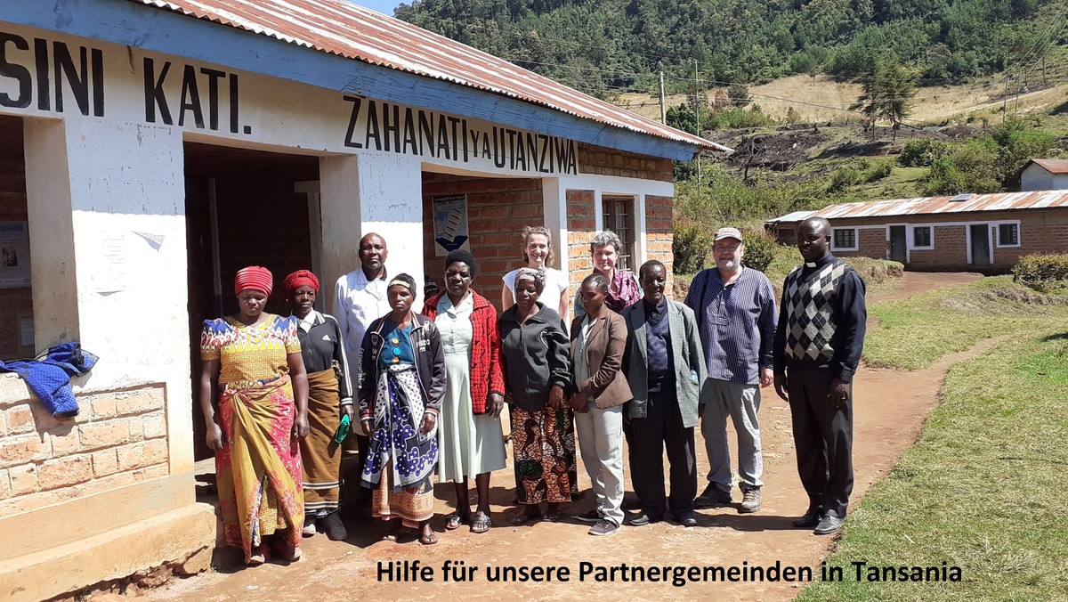Bitte unterstützen Sie die Familien unserer Partnergemeinden in Tansania während der Corona-Krise
