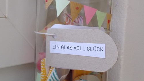 Ein Glas voll Glück