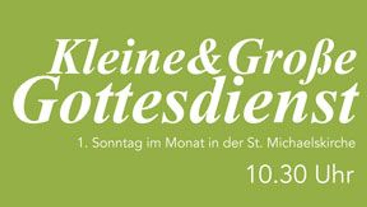 Gottesdienst für Kleine und Große am 3. Mai 2020