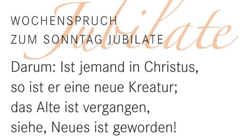 Das gute Wort für den 3. Mai