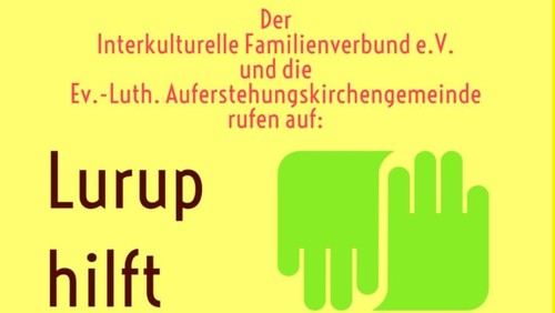 Lurup hilft - Spendenaufruf