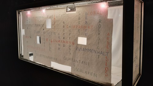 Unser Schaukasten zur Corona-Pandemie