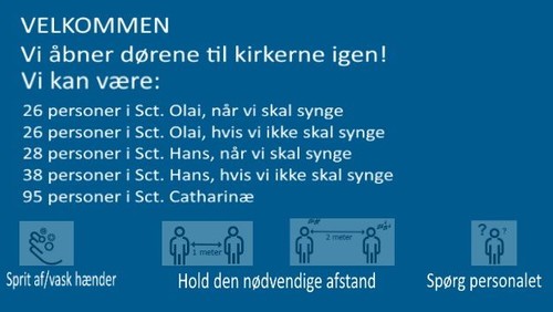 Vi åbner vores kirker igen - forsigtigt