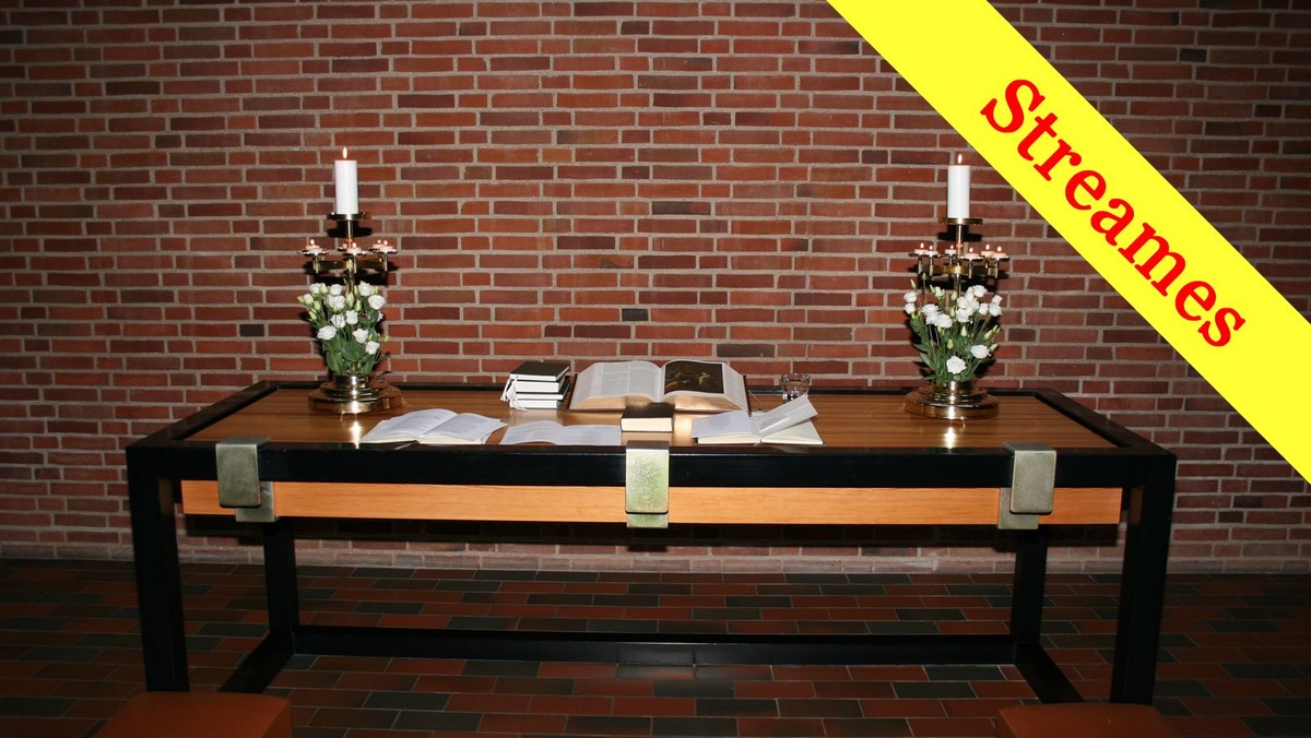 Streaming af gudstjeneste Kristi himmelfartsdag