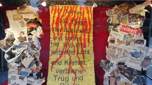 Unser Schaukasten zu Pfingsten