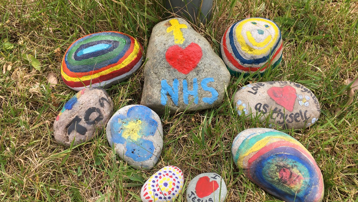 Prayer Stones and The Good Shepherd