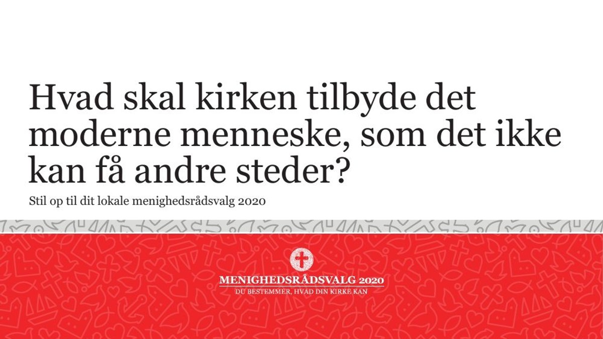 Menighedsrådsvalg 2020