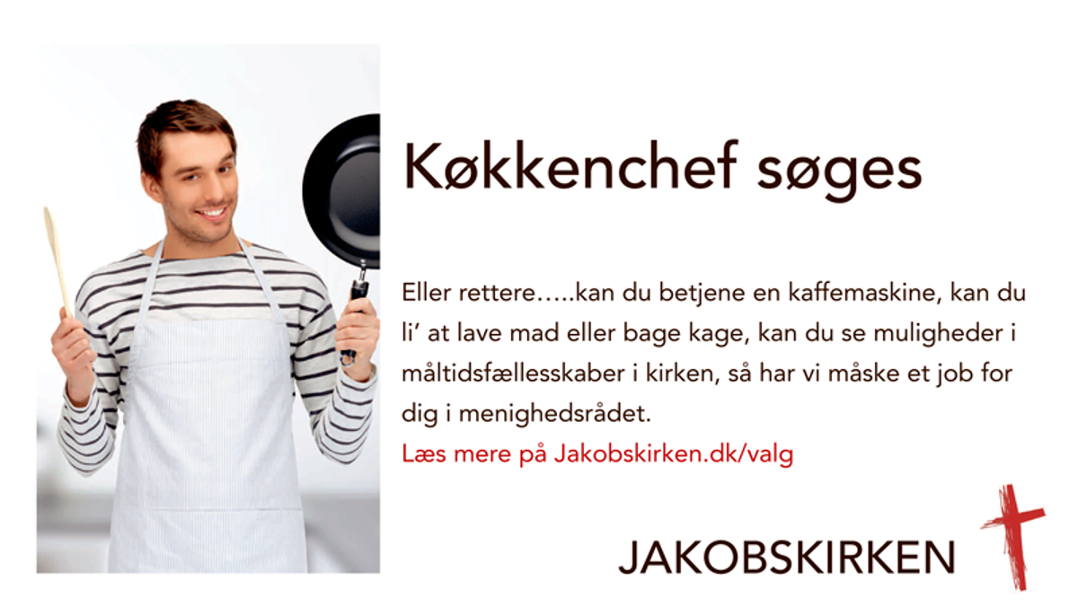 Jakobskirken søger...