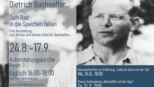 Dietrich Bonhoeffer in der Auferstehungskirche