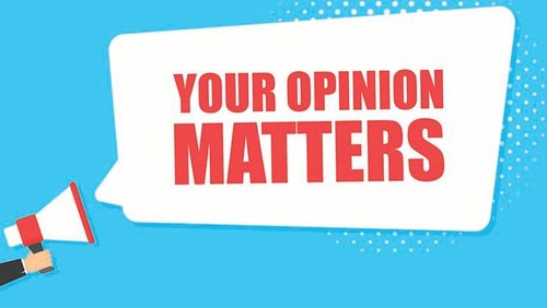 Have your say and fill in our survey