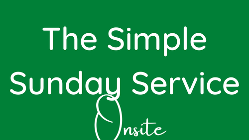 Simple Communion Service 6th Sept Prayers and Reading