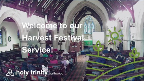 Sunday Worship for Harvest LIVE