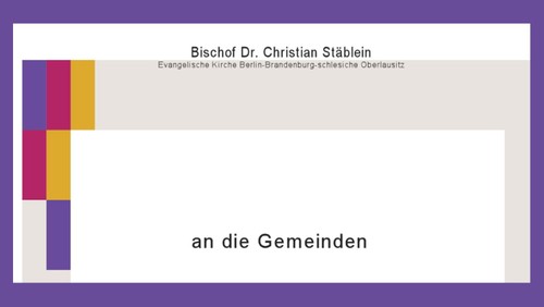 Brief des Bischofs