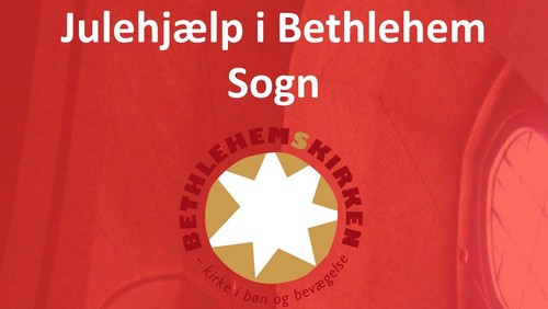 Ansøg om julehjælp fra Bethlehemskirken