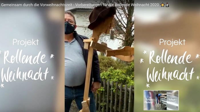 Gemeinsam durch die Vorweihnachtszeit - Vorankündigung für die Rollende Weihnachts 2020