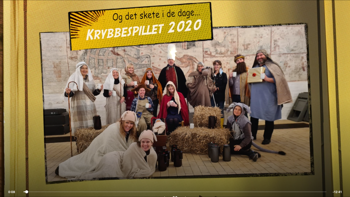 Julen 2020 - krybbespil fra alle os til alle jer!