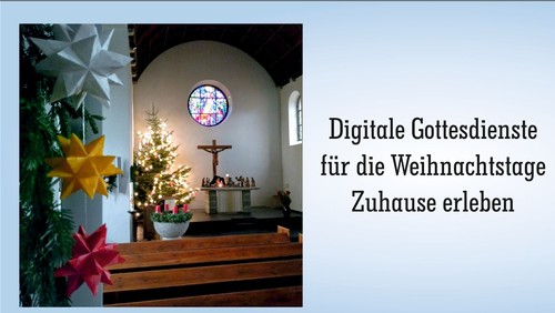 Digitale Weihnachtsgottesdienste