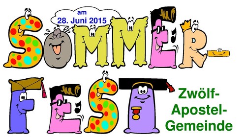 Sommerfest in der Zwölf-Apostel-Kirchengemeinde am 28.06.2015