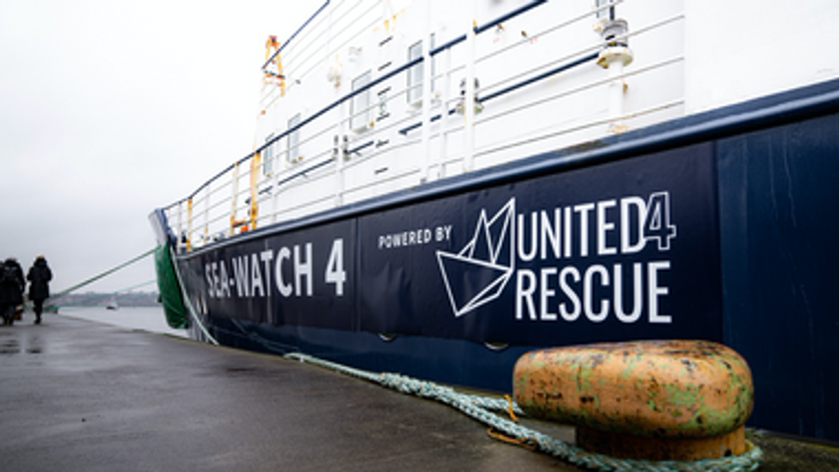 "Sea-Watch 4" - Seenotrettung im Mittelmeer