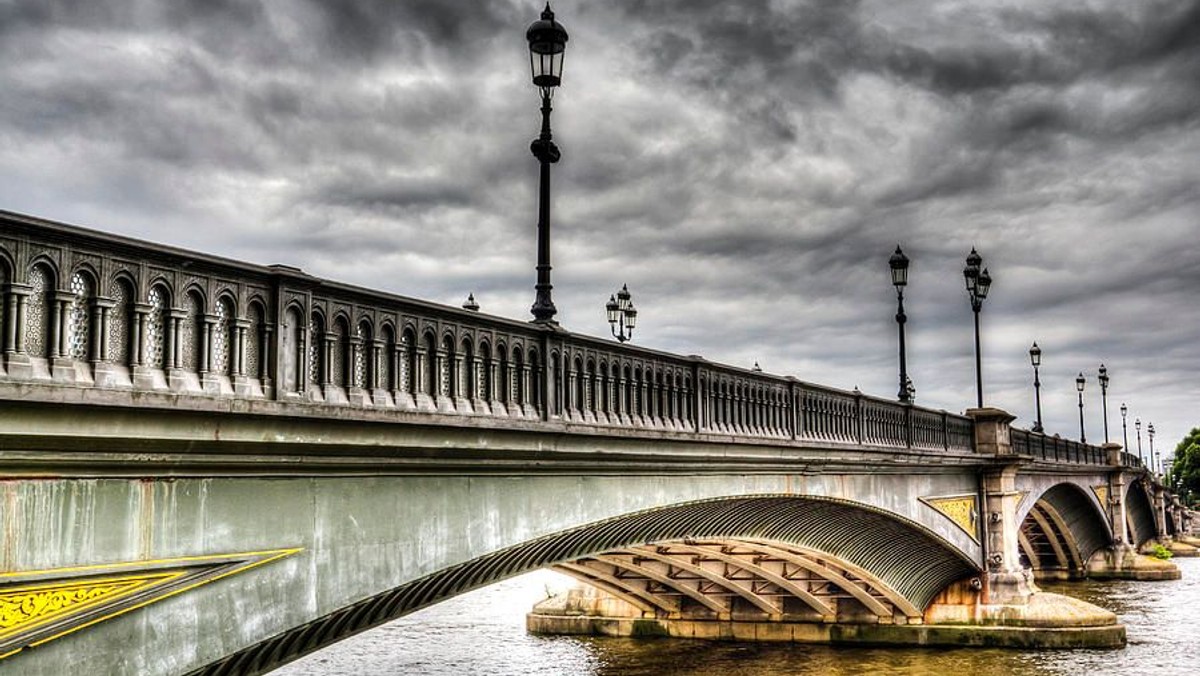 On the bridge
