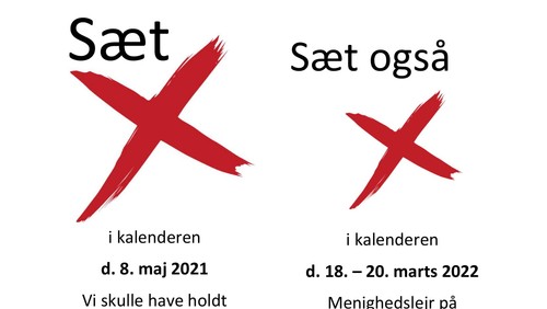 Sæt kryds i kalenderen!