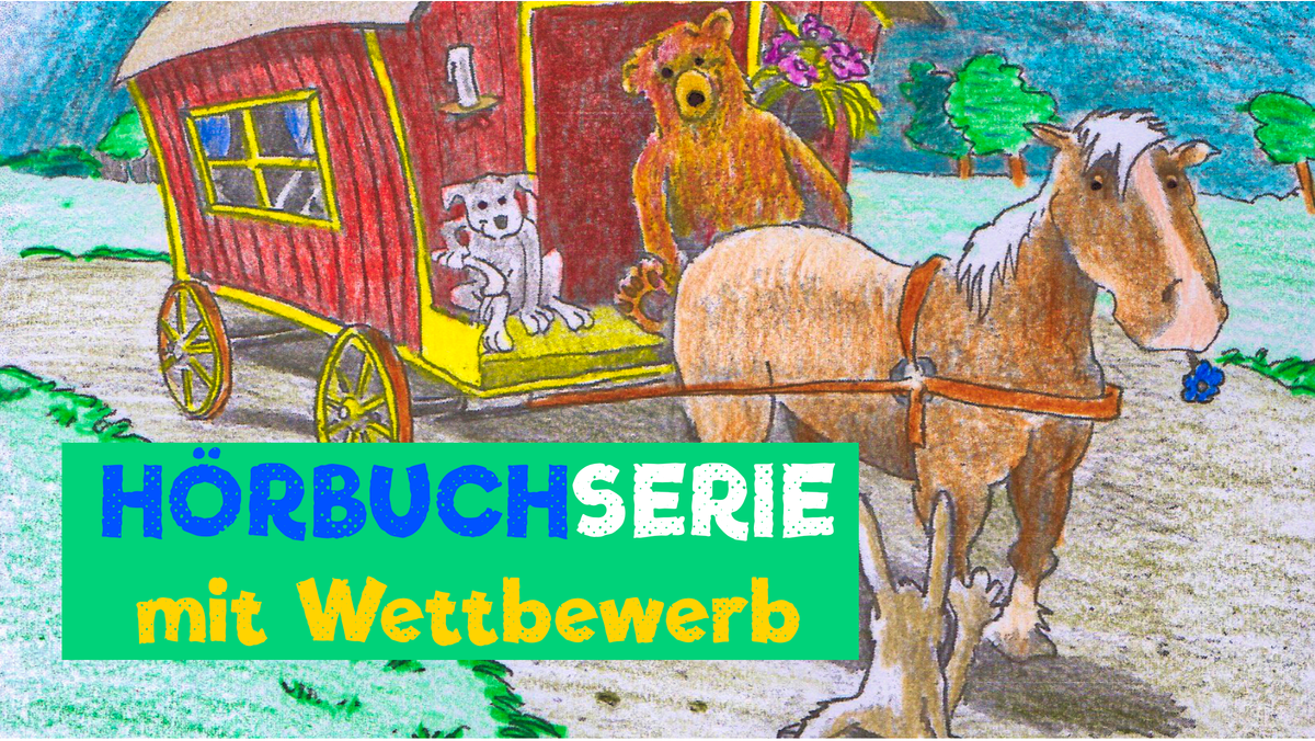 Hörbuch Geschichtenserie mit Wettbewerb