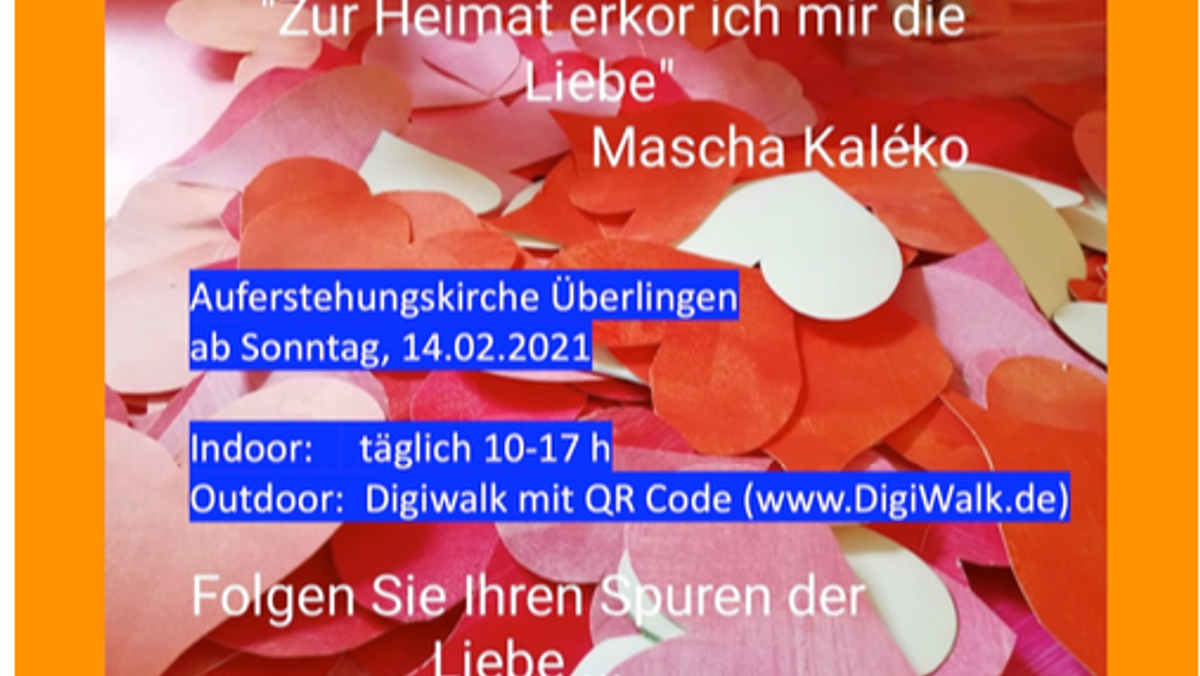 „Zur Heimat erkor ich mir die Liebe“ - Stationen zum Valentinstag
