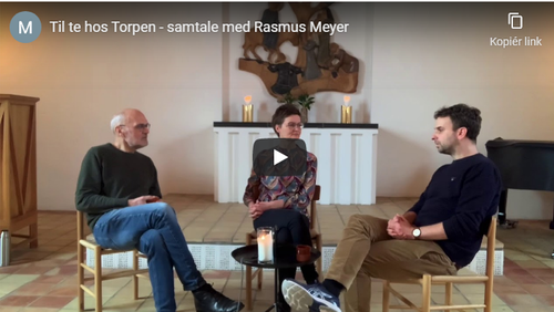 Te med Rasmus Meyer forstander på Krogerup Højskole