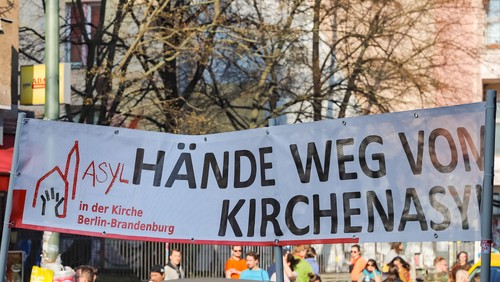 Arbeit mit Geflüchteten im Kirchenkreis Berlin Nord-Ost / Kirchenasyl