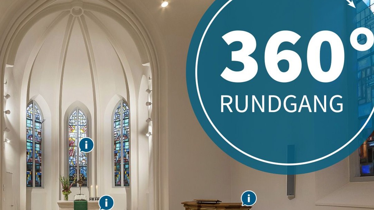 Virtueller Rundgang durch die Auferstehungskirche
