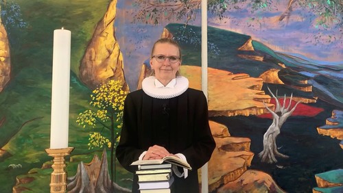 Påskegudstjeneste ved Johanne Haastrup, 2 påskedag