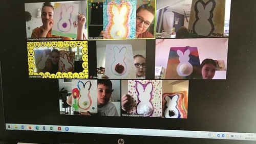 Erstes digitales Osterferienprojekt :)