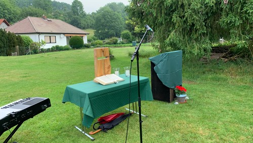 Outdoor-Gottesdienste in der KiGe Eckelshausen ab 25.04.