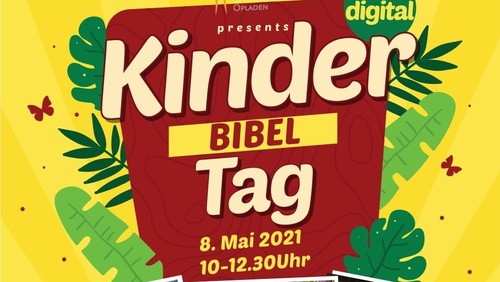 Digitaler Kinderbibeltag am 08. Mai 2021