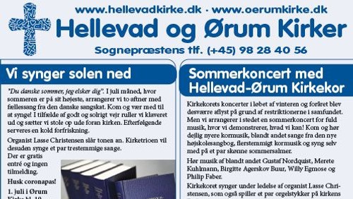 Hvad sker der i juni måned?