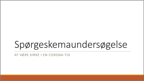 Se svarene fra spørgeskemaundersøgelsen