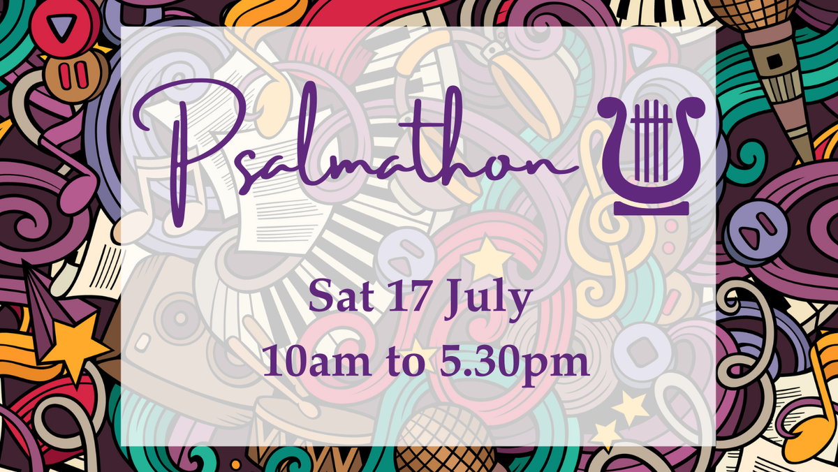 Sign up for the Psalmathon