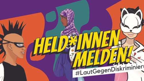 Superhelden im Kiez: Antidiskriminierungskampagne startet
