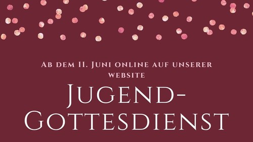 Jugendgottesdienst online