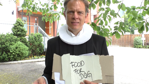 The poor man on the street