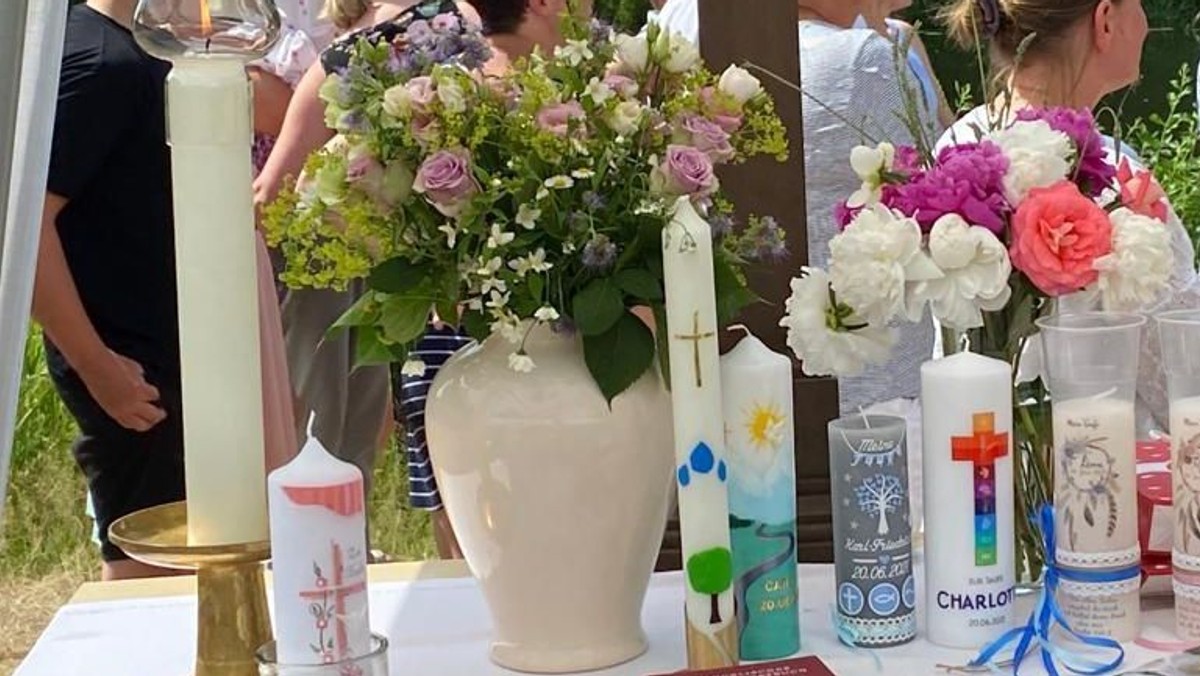 Tauffest in Neubrück am 20. Juni 2021