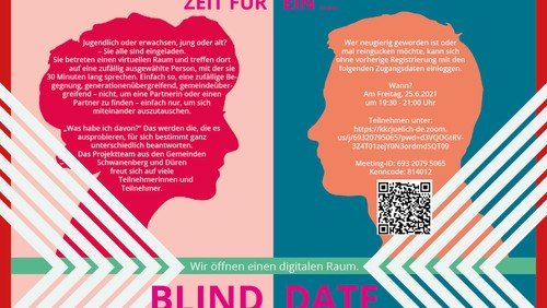 Zeit für ein .... BLIND DATE