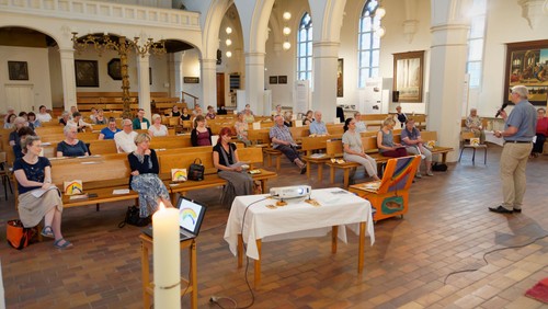 Gottesdienst der Frankfurter Ökumenischen Kantorei zum Abschluss des ersten Halbjahres 2021