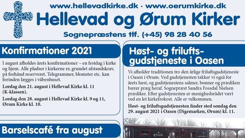 Hvad sker der i august måned?