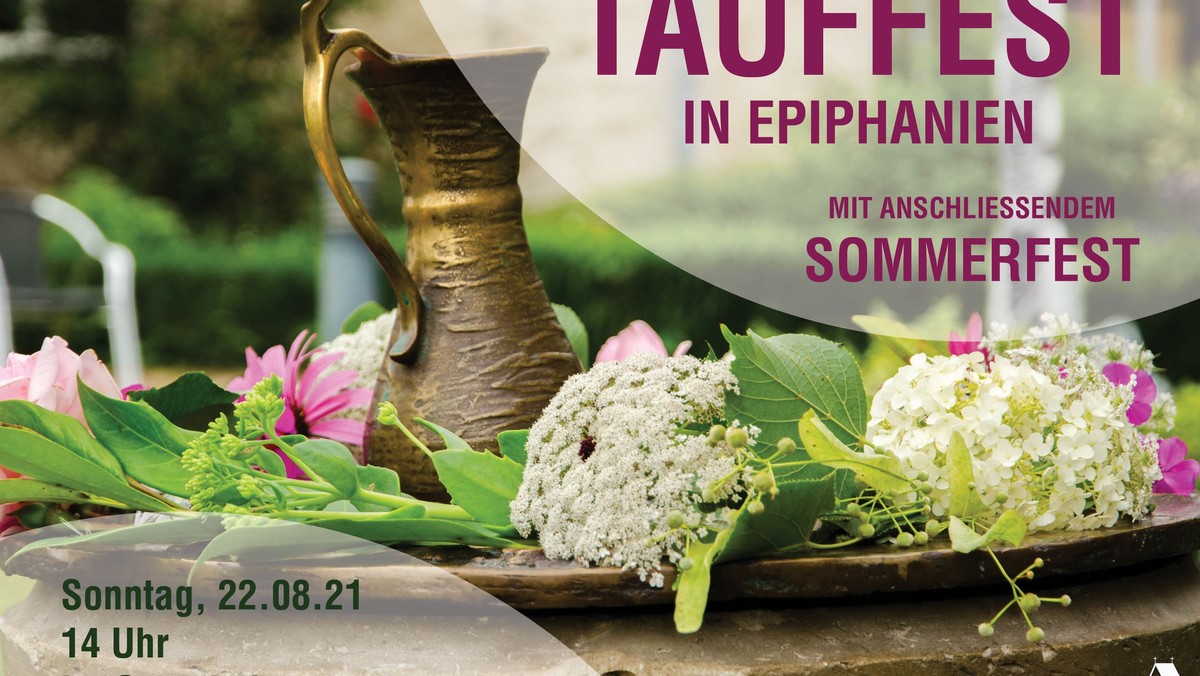 Tauffest am 22. August