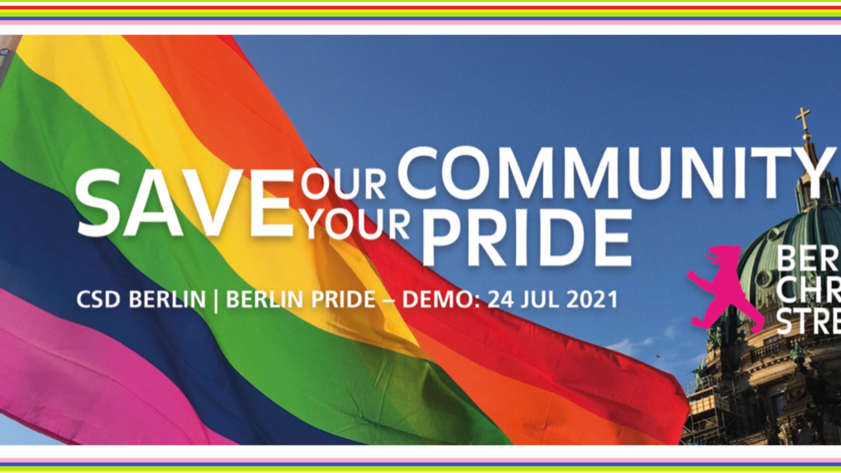 Christopher Street Day in Berlin: Die Evangelische Kirche ist dabei - und entschuldigt sich bei queeren Menschen für Unrecht
