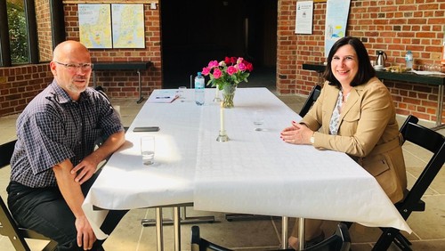 Prof. Dr. Claudia Schmidtke zu Besuch im Dom
