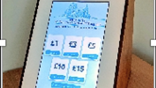 Contactless comes to St Nicholas