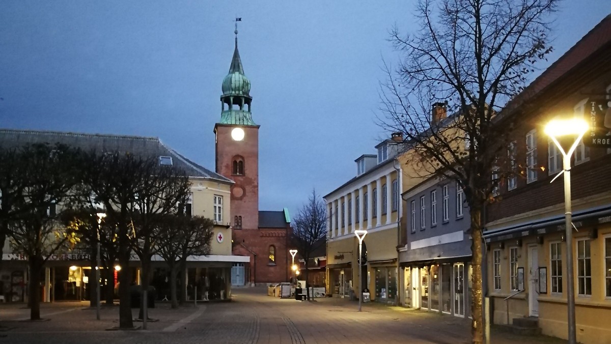 Kirken og byen