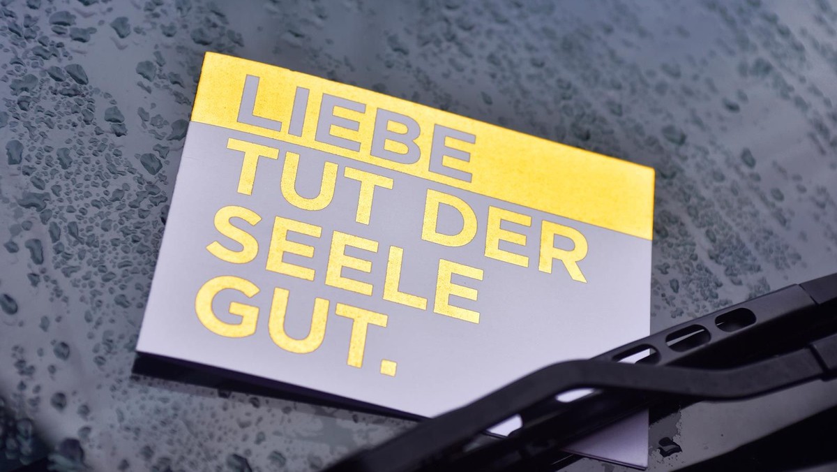 Zur Bundestagswahl: "Liebe tut der Seele gut - Hass schadet der Seele"